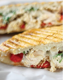 Grilled Chicken Panini